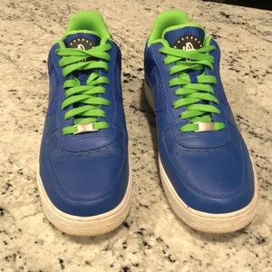 AirForce 1 Low Huarache blue/green ‘09 Barely used